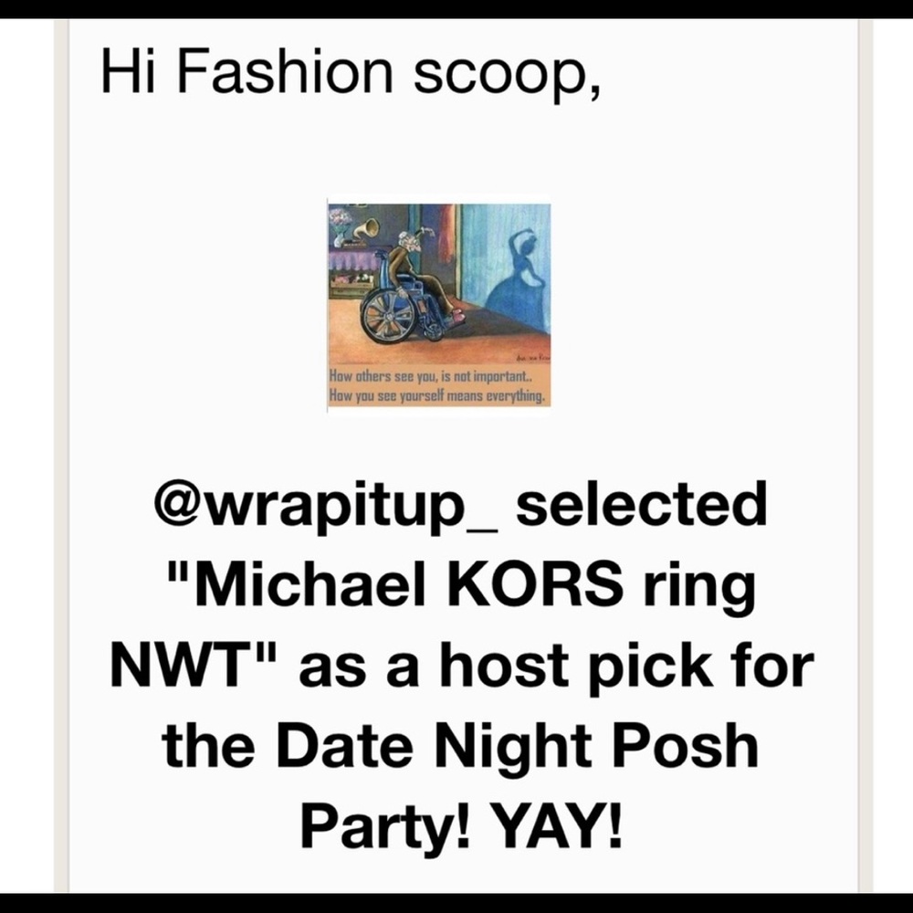 Michael Kors Ring NWT size 8 - Picture 8 of 9